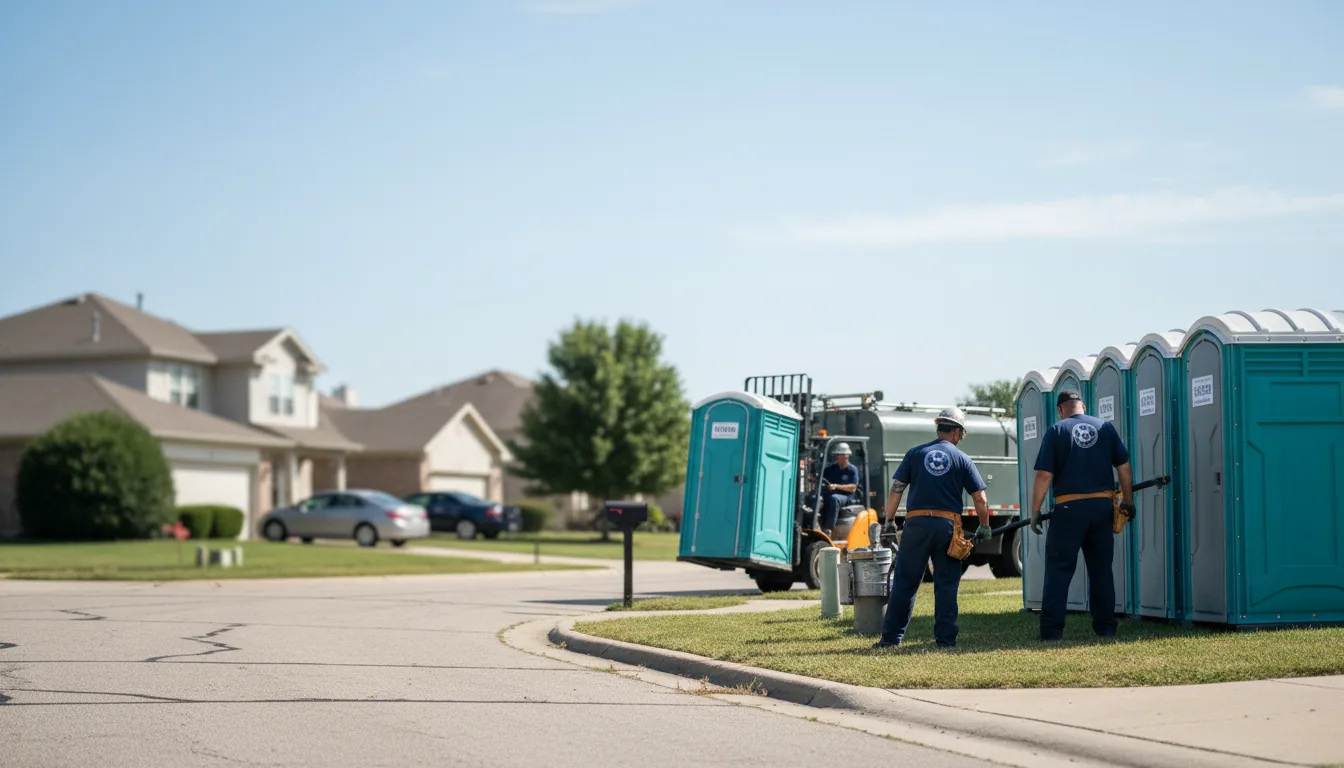 Porta Potty Rental in Walnut Creek, OH near me